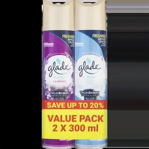 Glade Value Pack 2× 300ml
